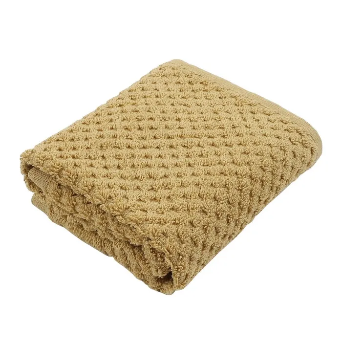 Prosop baie Caressa Yellow, bumbac, galben, 30 x 50 cm, 500 g/mp