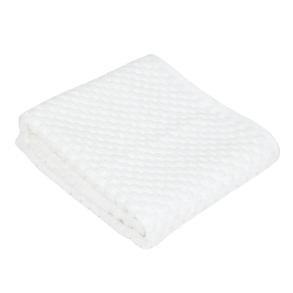 Prosop de baie, Caressa, PHS-1027, bumbac, alb, 30 x 50 cm, 620 g/mp