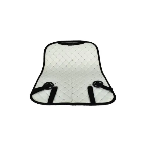 Protectie spatar scaun auto cu buzunare imitatie piele — imaginea 2