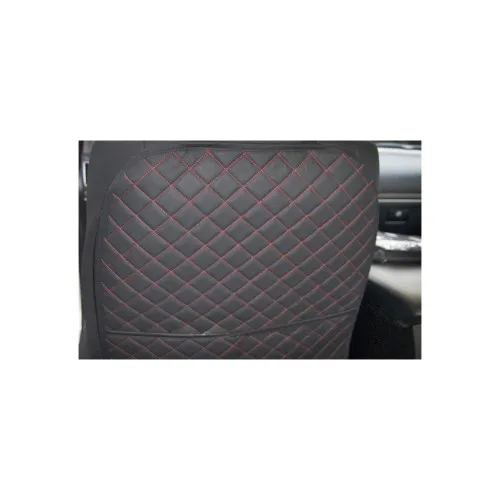 Protectie spatar scaun auto cu buzunare imitatie piele — imaginea 3
