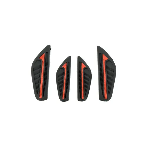 Protectie usa auto universala margini portiera culori negru rosu albastru — imaginea 3