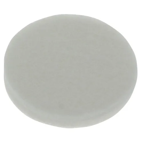 Protectii pentru mobila Tarrox, pachet 20 bucati, pasla alb, 17x6mm