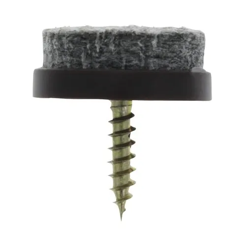 Protectii pentru pardoseala Tarrox, pasla maro, set 24 bucati, 28mm