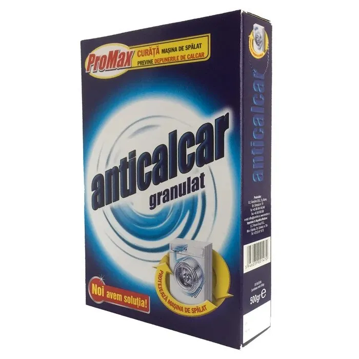 Pudra anticalcar, Promax, pentru masina de spalat, 500 g