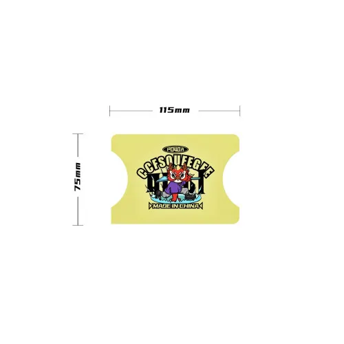 Racleta colant PPF auto moale galbena — imaginea 2