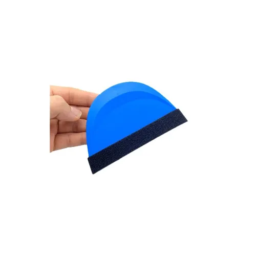 Racleta plastic albastra pentru montaj folie auto si carbon — imaginea 3