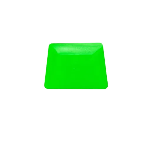 Racleta plastic verde pentru montaj folie auto si geamuri