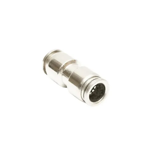 Racord aer drept 6 mm metal pentru sisteme pneumatice — imaginea 2