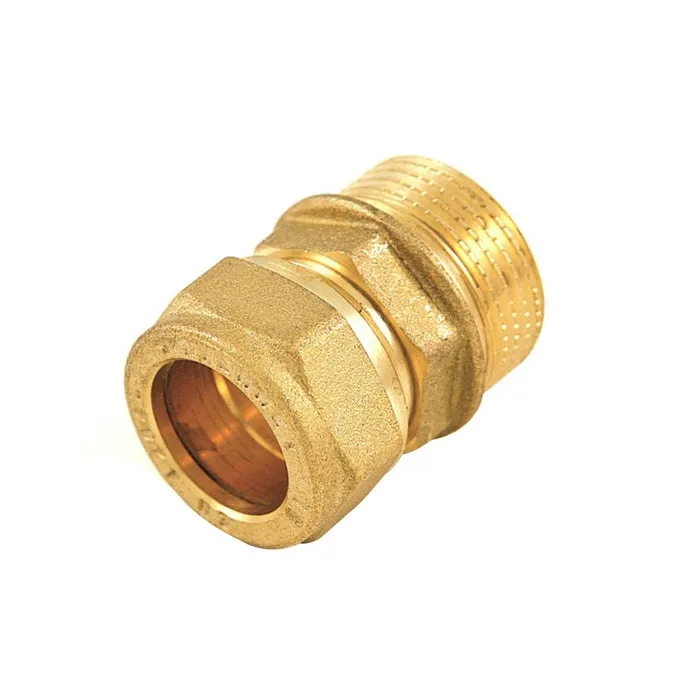Racord compresie cu inel, alama, FE, 15 mm x 1/2"