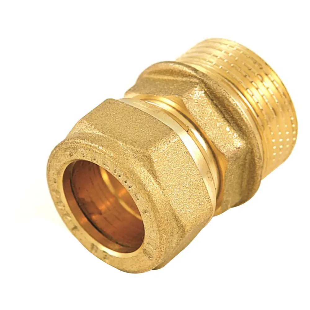 Racord compresie cu inel, alama, FE, 18 mm x 1/2"