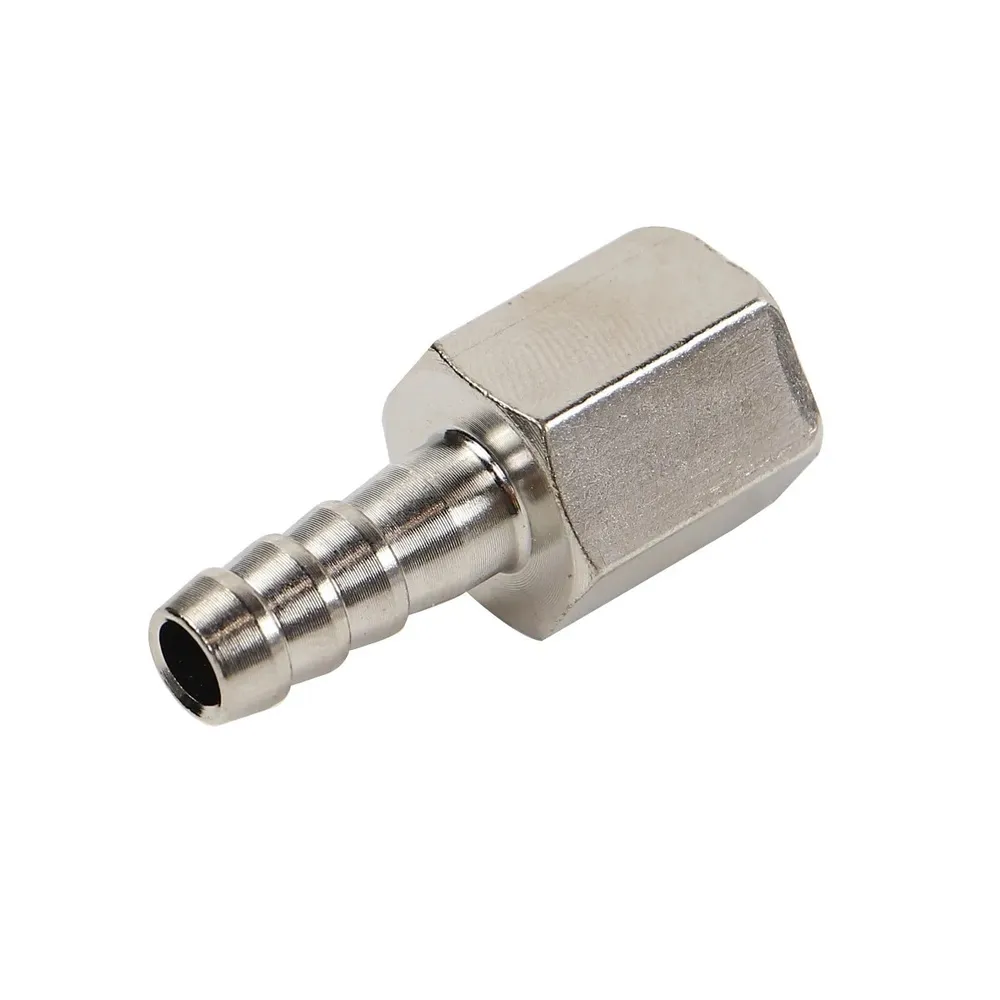 Racord cu filet interior, Airmaster, 1/4 inch, metalic, pentru furtun 8 mm