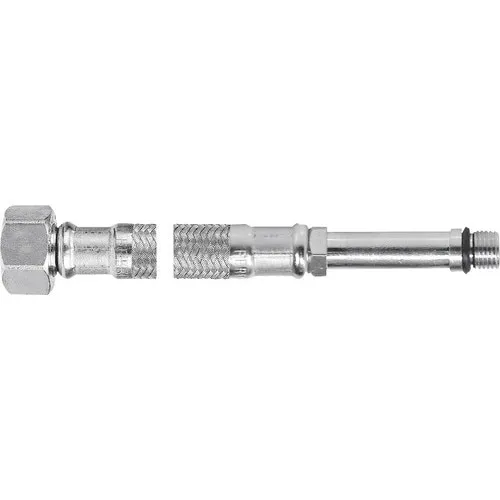 Racord flexibil apa din inox cu capat lung 1/2”xM10x1 40 cm