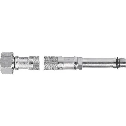 Racord flexibil apa din inox cu capat lung 3/8”xM10x1 40 cm