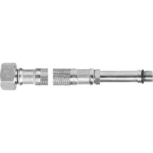 Racord flexibil apa din inox cu capat scurt 1/2”xM10x1 50 cm