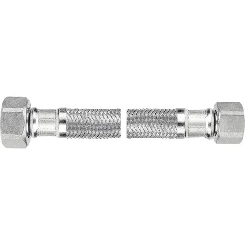Racord flexibil apa din inox cu garnitura 1/2”FIx3/8”FI 30 cm