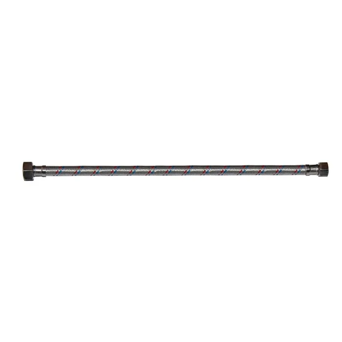 Racord flexibil apa, EPDM + tresa metalica, 1/2" - 3/8 ", L 300 mm