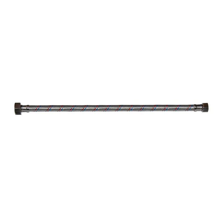 Racord flexibil apa, EPDM + tresa metalica, 1/2" - 3/8 ", L 400 mm