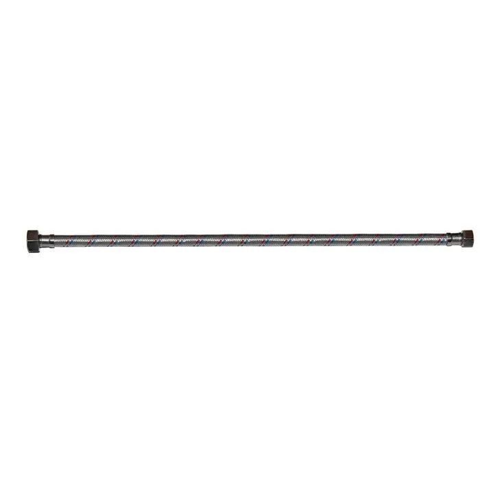 Racord flexibil apa, EPDM + tresa metalica, 1/2" - 3/8 ", L 400 mm