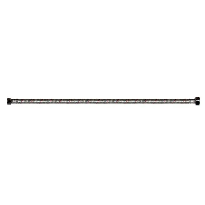 Racord flexibil apa, EPDM + tresa metalica, cu protectie PVC, 1/2" - 3/8 ", L 600 mm