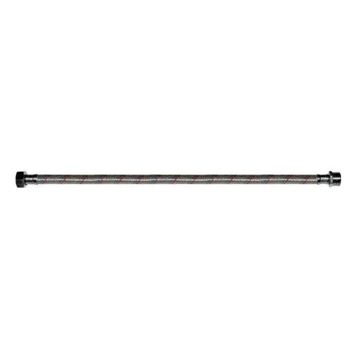 Racord flexibil apa, EPDM + tresa metalica, cu protectie PVC, 1/2" - niplu, L 500 mm