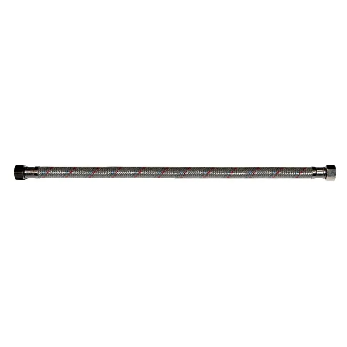 Racord flexibil apa, EPDM + tresa metalica, cu protectie PVC, 3/8" - 3/8 ", L 400 mm