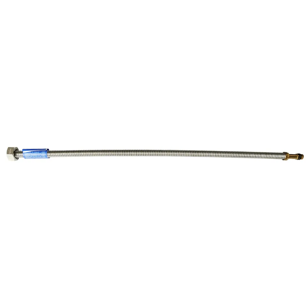 Racord flexibil apa pentru monocomanda, otel inoxidabil, 3/8" - 1/4", L = 400 mm