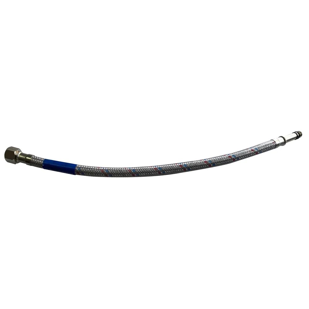 Racord flexibil apa pentru monocomanda PVC, 3/8" - 1/4", L = 600 mm