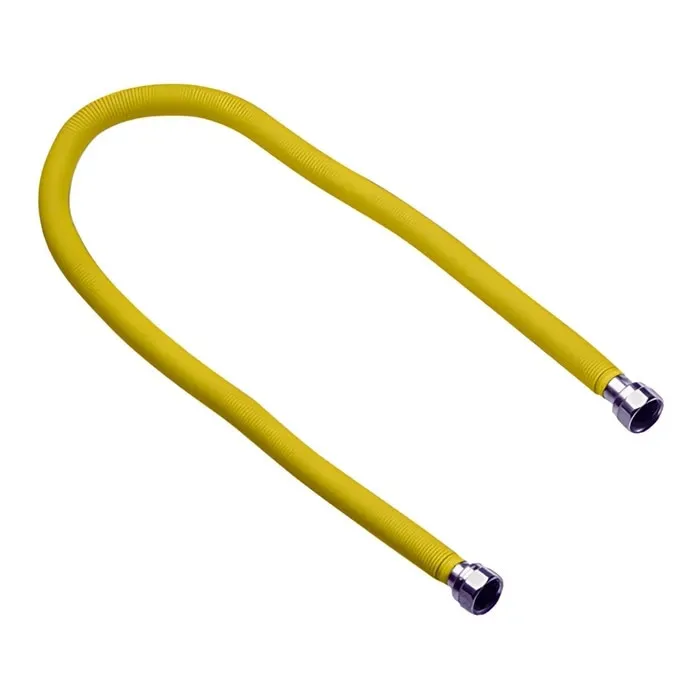 Racord flexibil gaz, extensibil, otel inoxidabil, 1/2", filet interior - interior, 1000 - 2000 mm