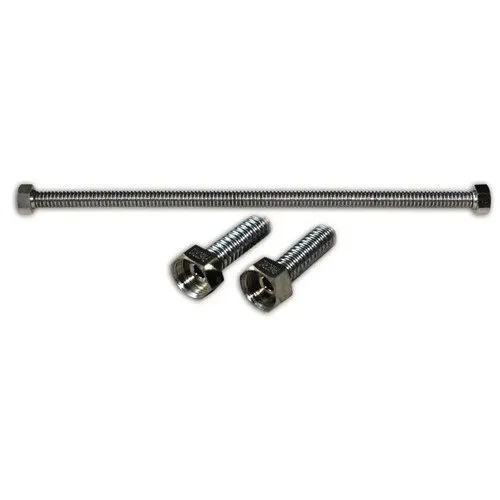 Racord gofrat apa din inox, 1/2"x1/2"x600mm