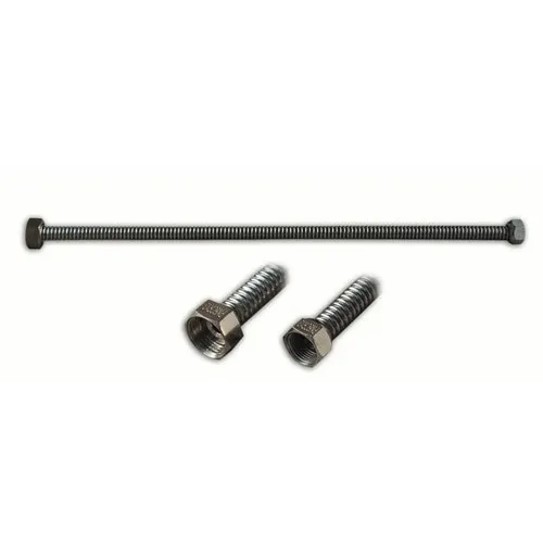 Racord gofrat apa din inox, 1/2"x3/8"x600 mm