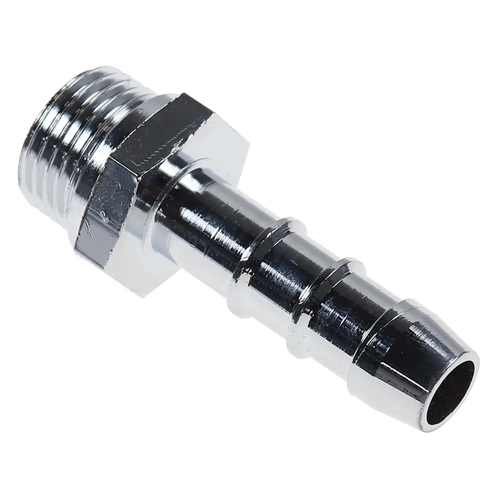 Racord pentru furtun Remer 53112, alama nichelata, 14 mm x 1/2"