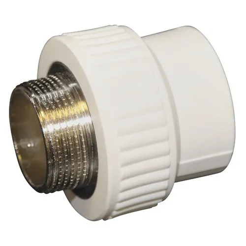 Racord PPR alb cu filet metalic exterior 32x3/4”