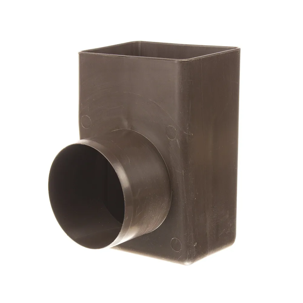 Racord scurgere, de colt, TPE, Ø 80 mm, 100 x 100 mm