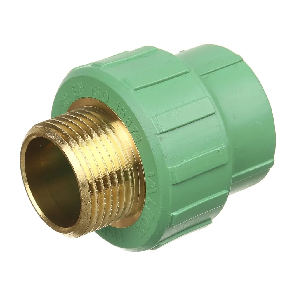 Racord teava PPR, filet exterior, Ø 32 mm x 1', PN25, verde