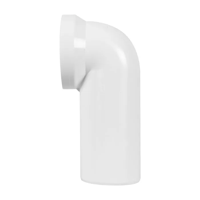 Racord WC rigid, Eurociere, cot la 90 grade, D - 110, 229 mm lungime