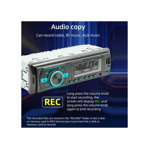 Radio mp3 player 920 12v cu bluetooth — imaginea 3