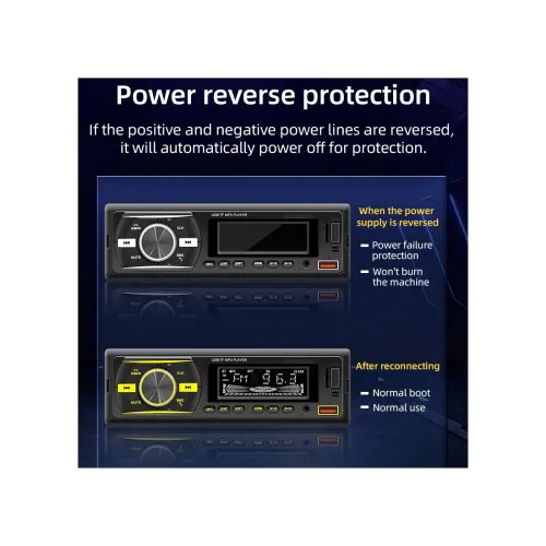 Radio mp3 player 920 12v cu bluetooth — imaginea 4