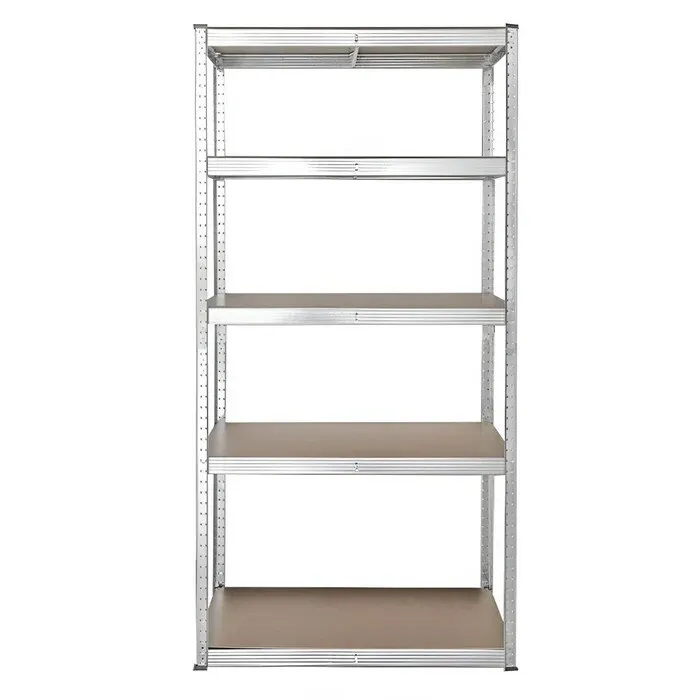 Raft metalic depozitare, Stabil S, 180 x 90 x 40 cm, galvanizat, 5 polite, 175 kg/polita