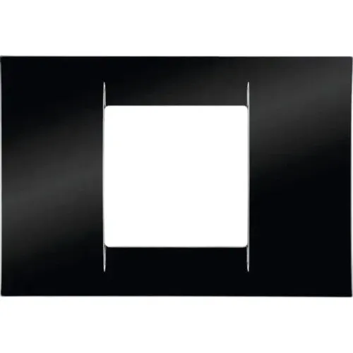 Rama aparataje Gewiss System Virna 2 module, negru
