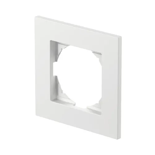 Rama aparataje Logiq Flat 1 modul, alba