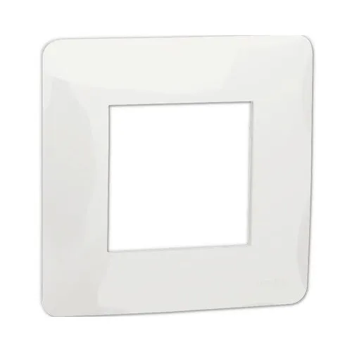 Rama aparataje Schneider Unica 2 module, alb