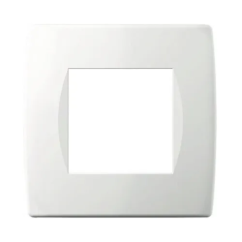 Rama aparataje TEM Soft 2 module, alb