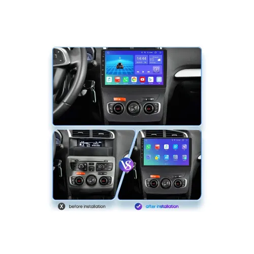 Rama Navigatie 10" cu cablaj si modul canbus compatibila Citroen DS4 2010-2018 GR2 — imaginea 5