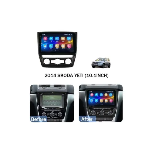 Rama Navigatie 10" cu cablaj si modul canbus compatibila Skoda Yeti 2009-2018 GR1 — imaginea 5