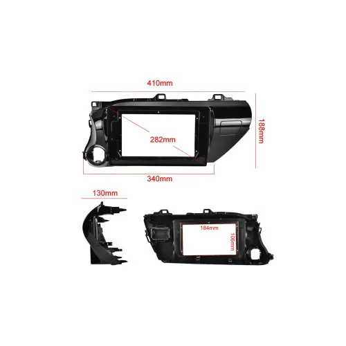 Rama Navigatie 10" cu cablaj si modul canbus compatibila Toyota Hilux VIII 2015-> / GR2 — imaginea 5