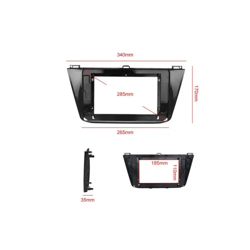 Rama Navigatie 10" cu cablaj si modul canbus compatibila VW Tiguan II 2016-> / GR1 — imaginea 7