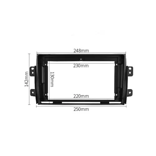 Rama Navigatie 9" cu cablaj compatibila Suzuki SX4 2006-2014 / GR1 — imaginea 3