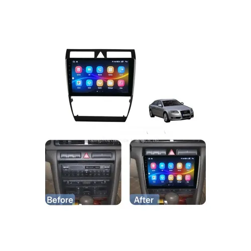 Rama Navigatie 9" cu cablaj si modul canbus compatibila Audi A6 (C5) 1997-2005 GR2 — imaginea 2