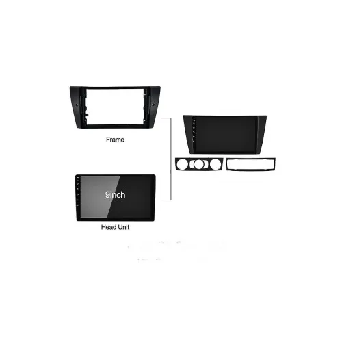 Rama Navigatie 9" cu cablaj si modul canbus compatibila BMW Seria 3 (E90) 2004 - 2013 GR2 — imaginea 3