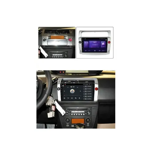 Rama Navigatie 9" cu cablaj si modul canbus compatibila Citroen C4 I 2004 - 2009 GR2 — imaginea 2